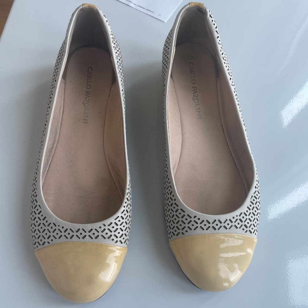 Carlo Pazolini Womens Ballet Flats Leather Shoes EU size 38